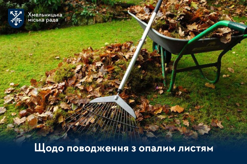 Опале листя: що потрібно знати мешканцям громади
