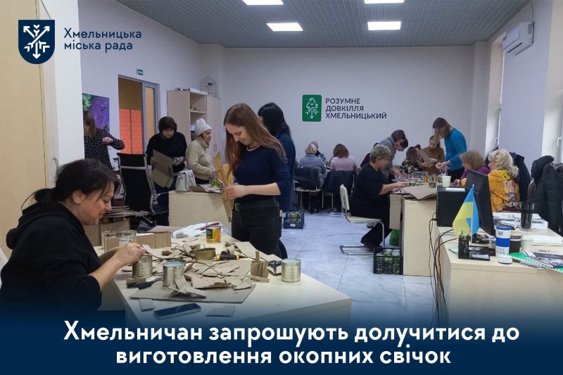 виготовлення окопних свічок