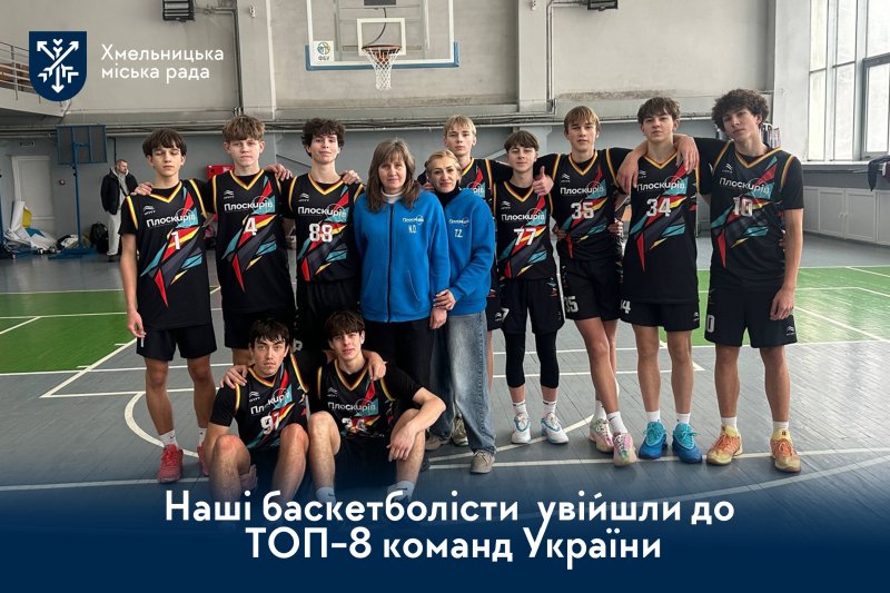 Три перемоги поспіль і перше місце в групі: команда СКЦ «Плоскирів» — серед восьми найкращих в Україні